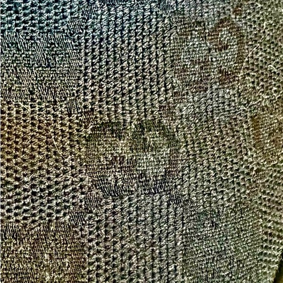 Gucci Dublin Slip On Sneaker in Black GG Canvas with G/R/G detail. Size 10.5 - Picture 14 of 16